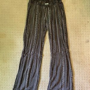 Patterned Flowy Pants